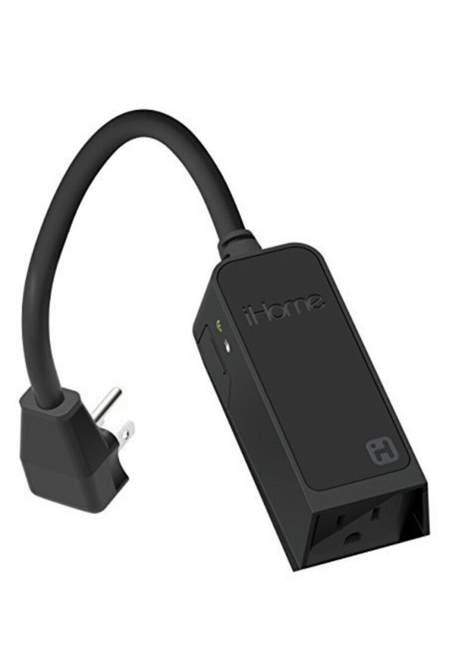 NIB iHome ISP100BC WiFi Smart Plug Siri Alexa Google Assistant Home Automation